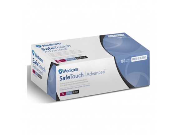 Перчатки Medicom  синие, повышенной защиты латэксные текстурированные уп 50 пар